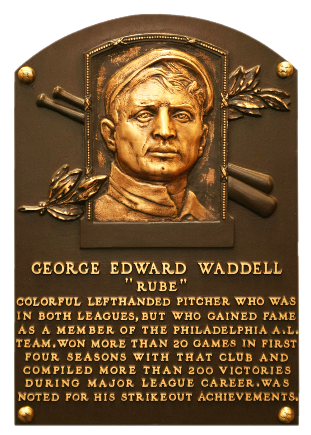 Rube waddell discount